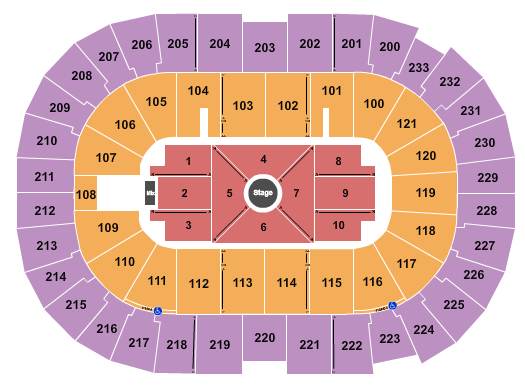 Bon Secours Wellness Arena Nate Bargatze Seating Chart